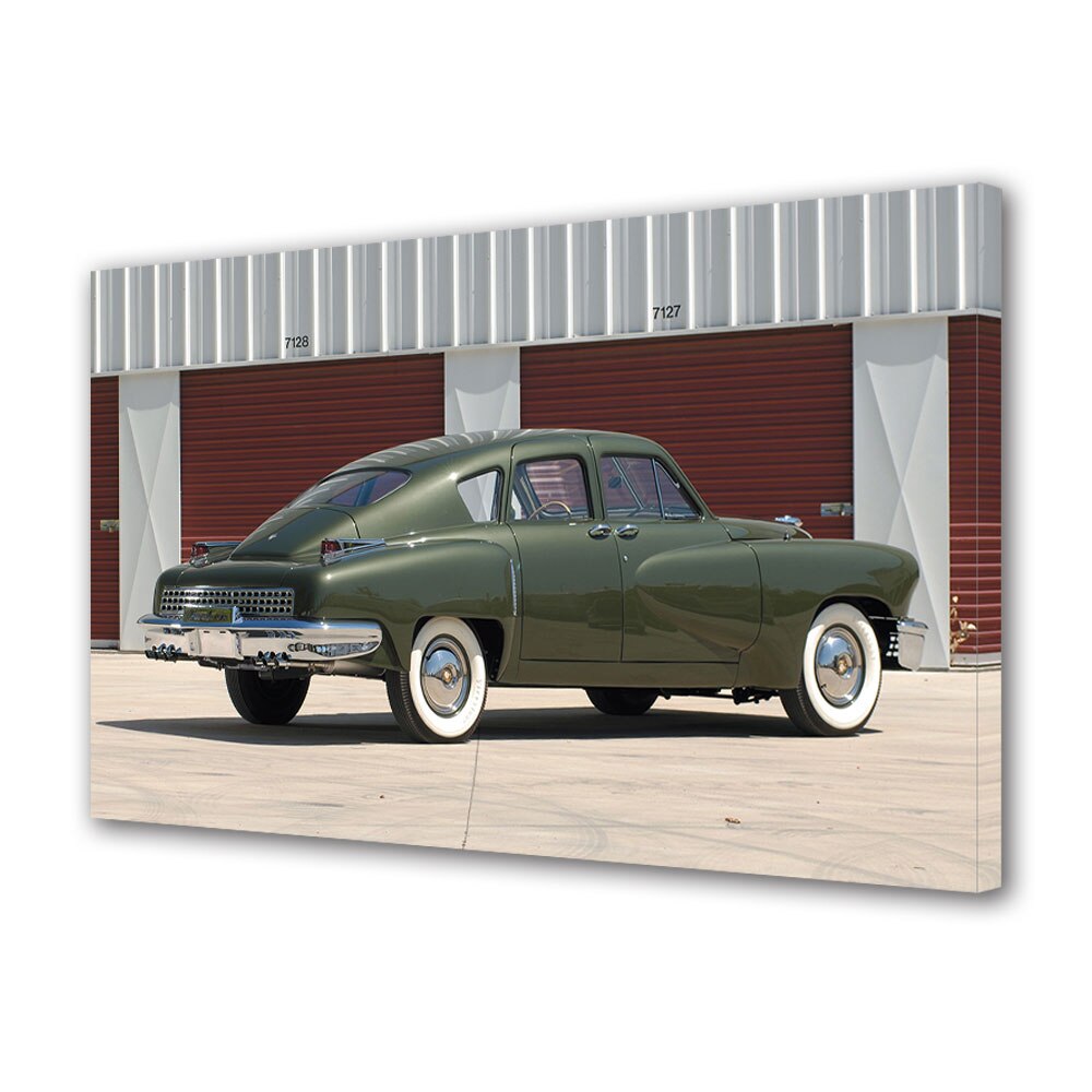 Tablou Canvas Luminos in intuneric VarioView LED, Auto Moto, Tucker Sedan 1948, 40 x 60 cm
