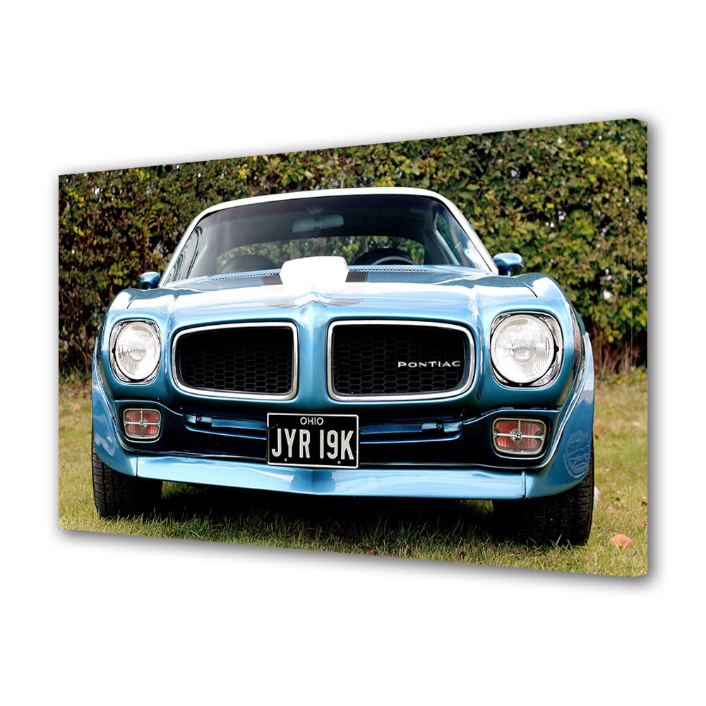 Tablou Canvas Luminos in intuneric VarioView LED, Auto Moto, Pontiac Firebird Trans Am 1970-73, 40 x 60 cm