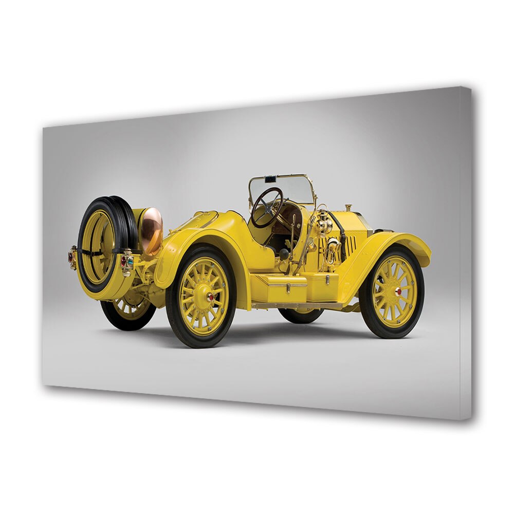 Tablou Canvas Luminos in intuneric VarioView LED, Auto Moto, Oldsmobile Autocrat Racing Car 1911, 30 x 45 cm