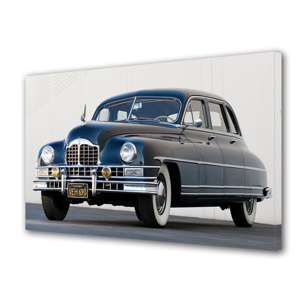 Tablou Canvas Luminos in intuneric VarioView LED, Auto Moto, Packard Custom Eight Limousine 1948, 30 x 45 cm
