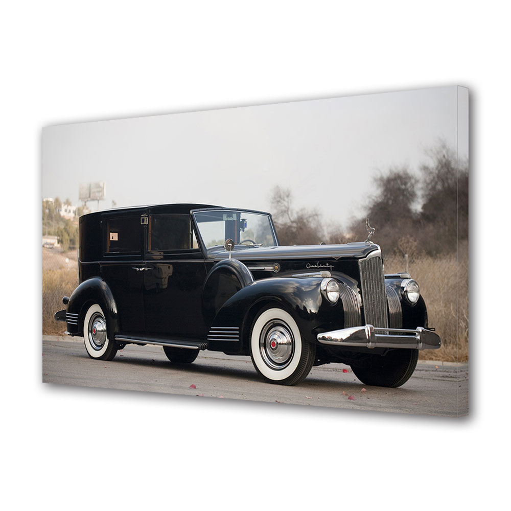 Tablou Canvas Luminos in intuneric VarioView LED, Auto Moto, Packard 160 Panel Brougham by Rollston 1941, 40 x 60 cm