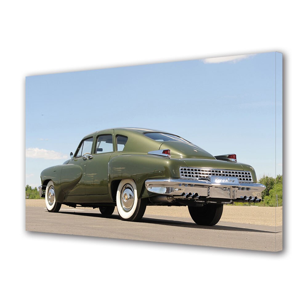 Tablou Canvas Luminos in intuneric VarioView LED, Auto Moto, 1948 Tucker Sedan, 40 x 60 cm