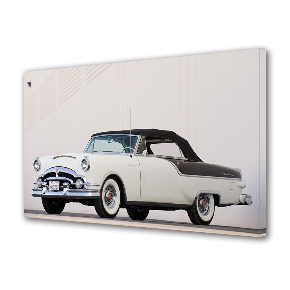 Tablou Canvas Luminos in intuneric VarioView LED, Auto Moto, Packard Caribbean Convertible 1954, 40 x 60 cm