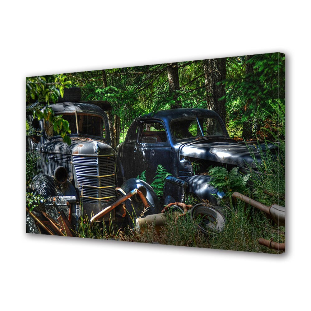 Tablou Canvas Luminos in intuneric VarioView LED, Auto Moto, Clasice, 30 x 45 cm