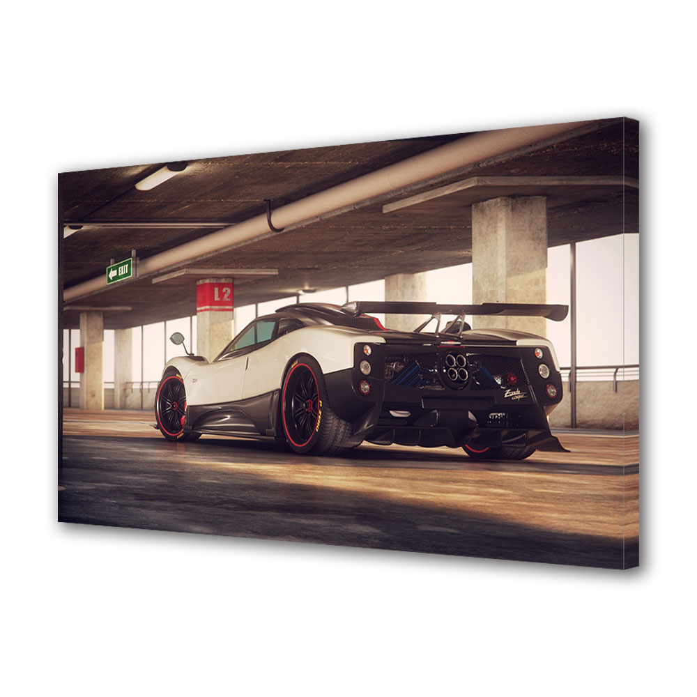 Tablou Canvas Luminos in intuneric VarioView LED, Auto Moto, Masina de Curse Atipica, 30 x 45 cm