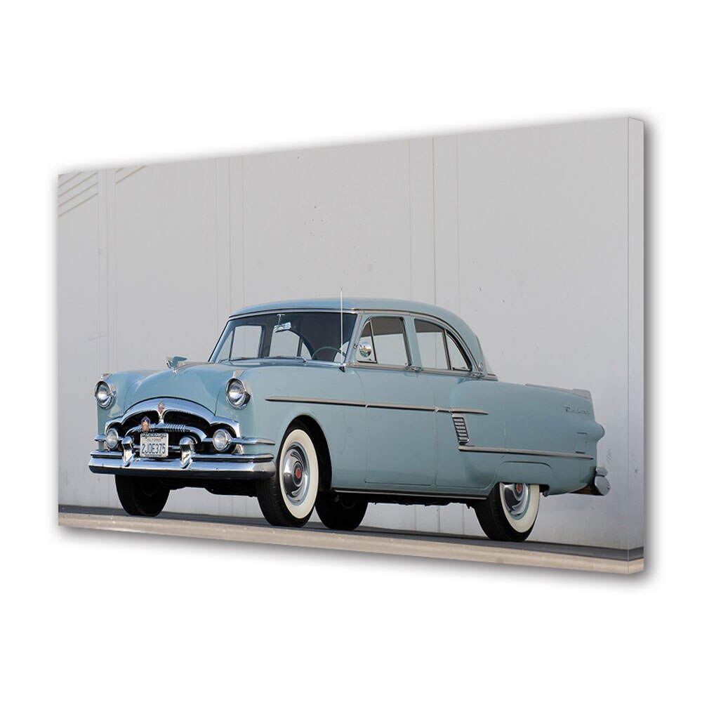 Tablou Canvas Luminos in intuneric VarioView LED, Auto Moto, Packard Patrician Touring Sedan 1954, 30 x 45 cm