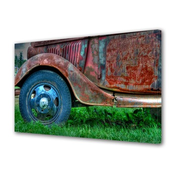 Tablou Canvas Luminos in intuneric VarioView LED, Auto Moto, Old Truck, 40 x 60 cm Tablou Canvas Luminos in intuneric VarioView LED, Auto Moto, Old Truck, 40 x 60 cm