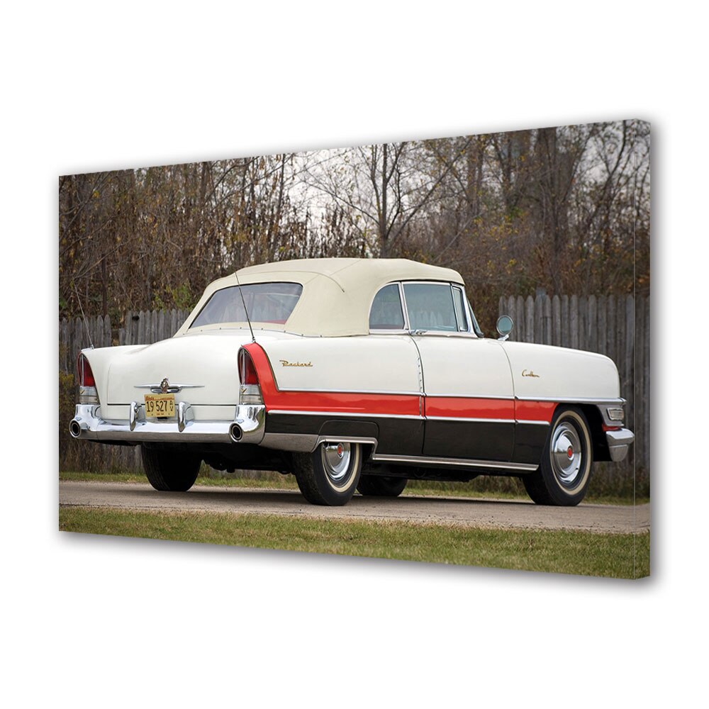 Tablou Canvas Luminos in intuneric VarioView LED, Auto Moto, 1955 Packard Caribbean Convertible, 40 x 60 cm