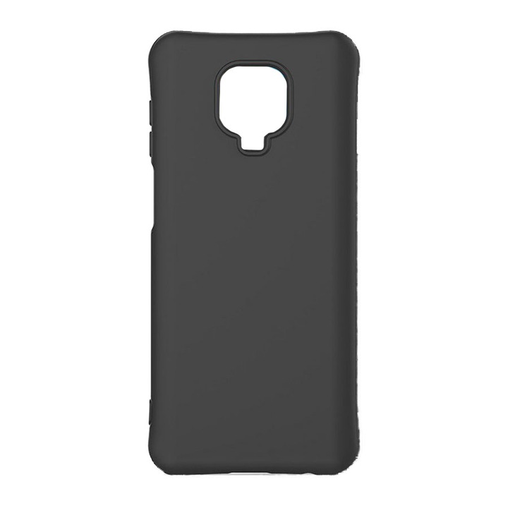 Кейс за Xiaomi Redmi Note 9 Pro - Silicon gel soft iShield Tech - Черен