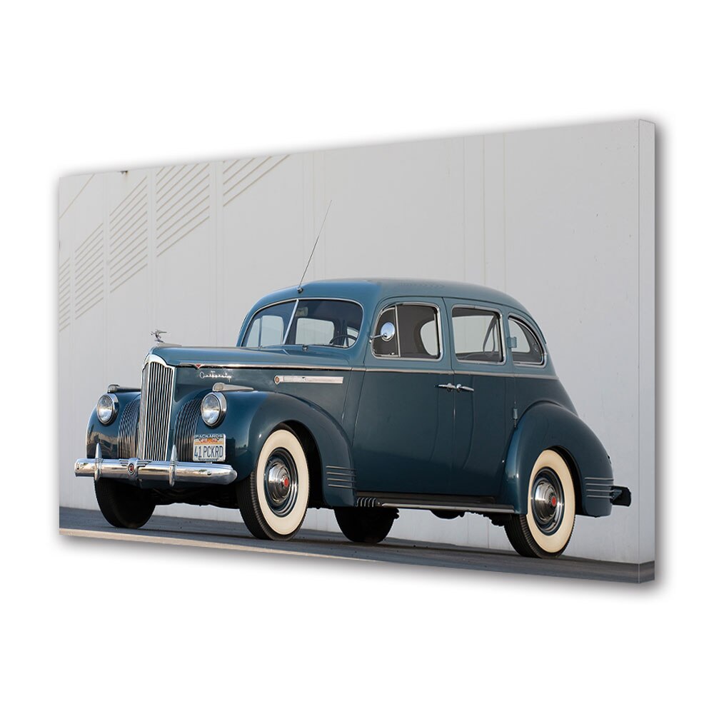 Tablou Canvas Luminos in intuneric VarioView LED, Auto Moto, Packard 120 Touring Sedan 1941, 30 x 45 cm