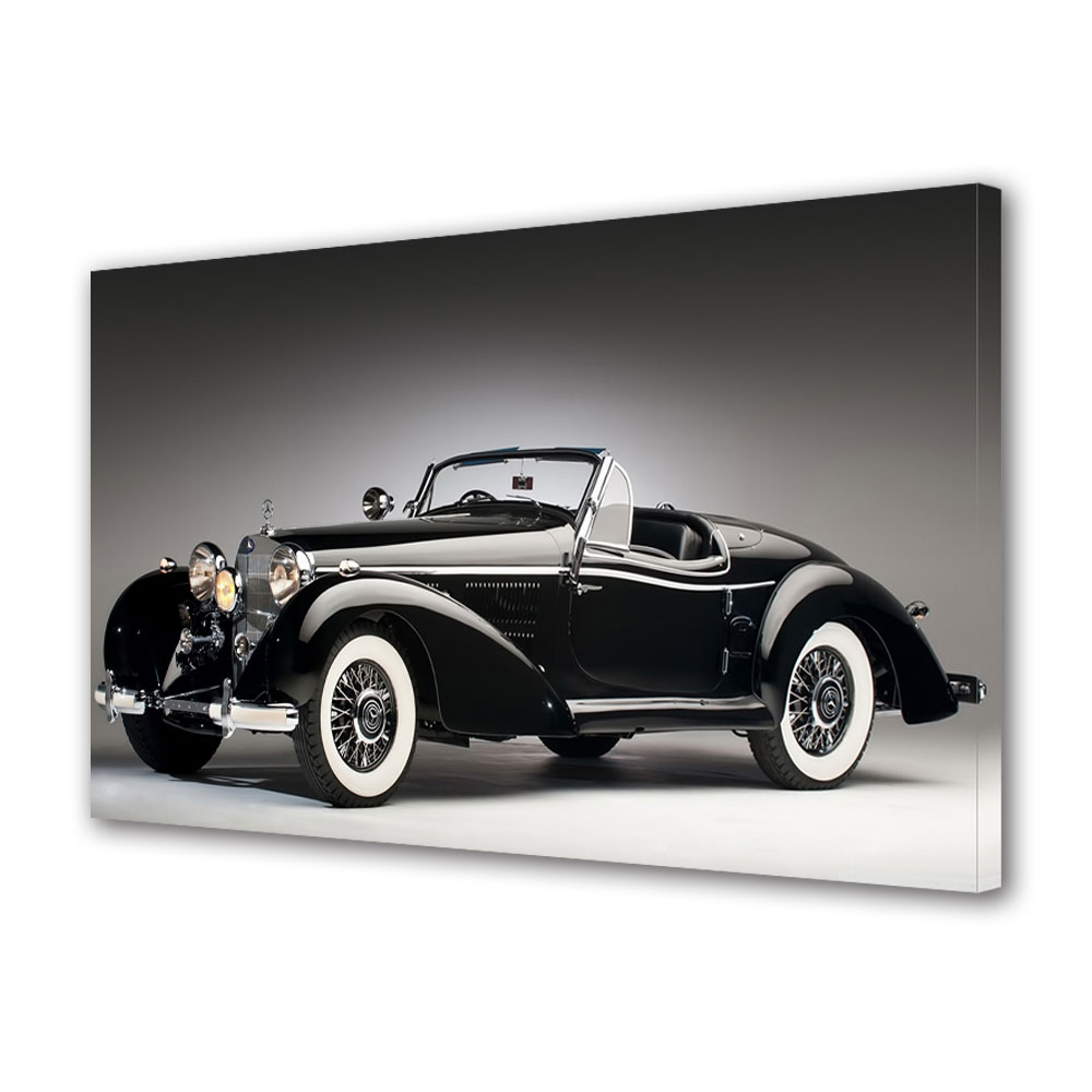 Tablou Canvas Luminos in intuneric VarioView LED, Auto Moto, Masina de Epoca Superba, 30 x 45 cm
