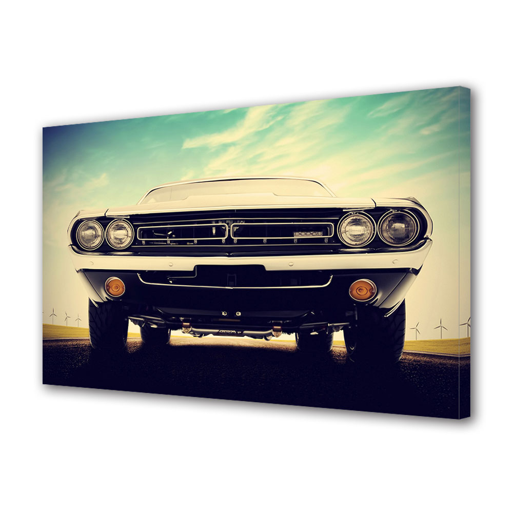 Tablou Canvas Luminos in intuneric VarioView LED, Auto Moto, Pontiac, 40 x 60 cm