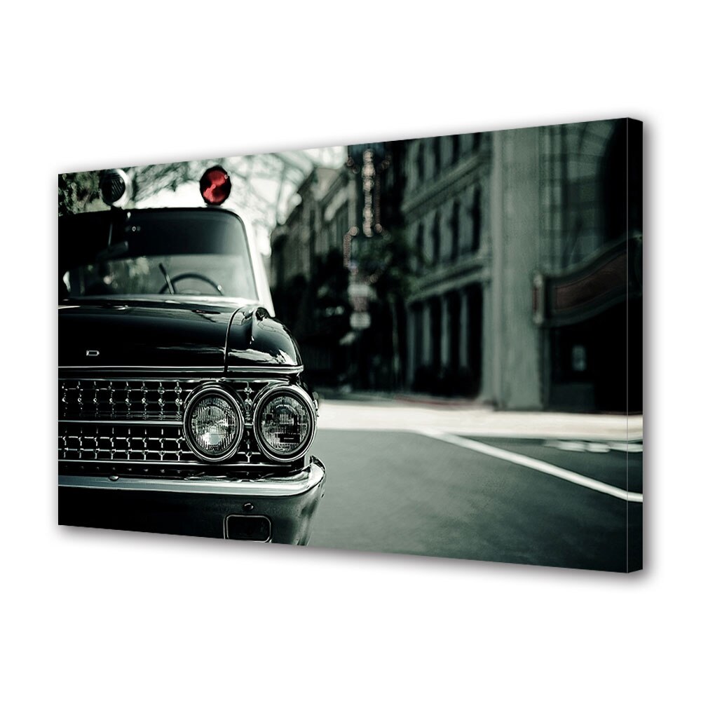 Tablou Canvas Luminos in intuneric VarioView LED, Auto Moto, Ford Pickup, 30 x 45 cm