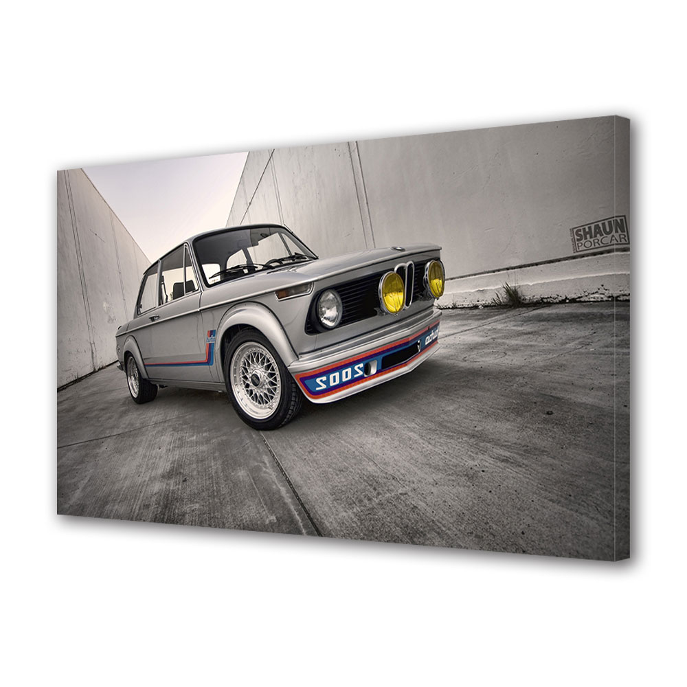 Tablou Canvas Luminos in intuneric VarioView LED, Auto Moto, BMW, 30 x 45 cm