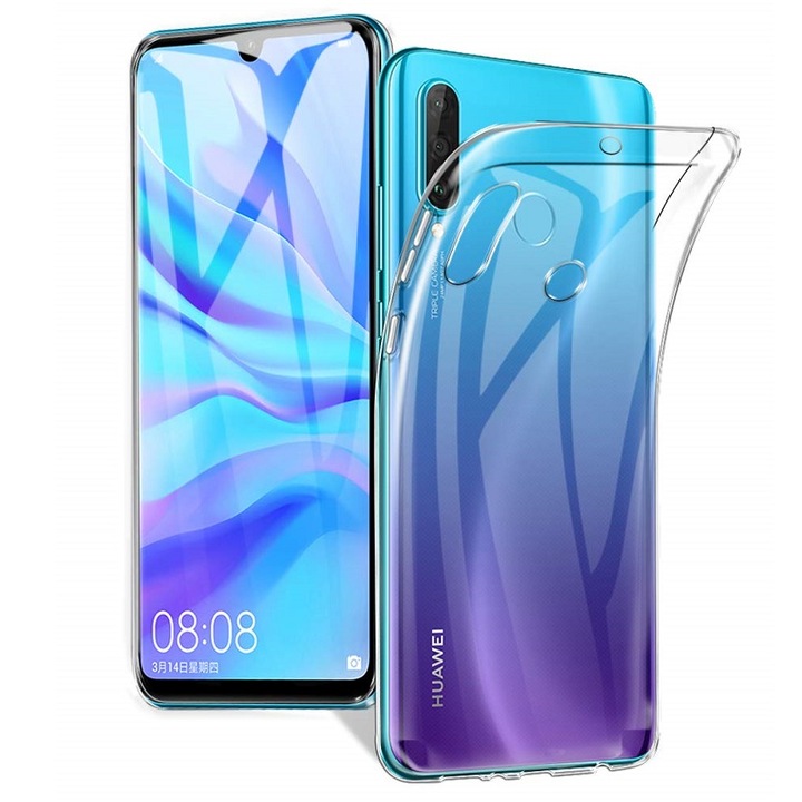 Силиконов Кейс за Huawei P30 Lite, Висококачествен, Прозрачен