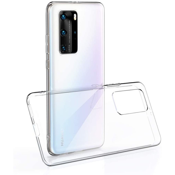 Силиконов Кейс за Huawei P40 Pro, Прозрачен