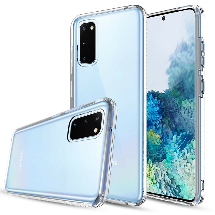 Силиконов Кейс за Samsung Galaxy S20 5G, Прозрачен