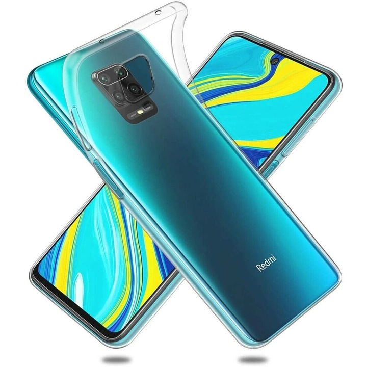 Силиконов Кейс Fashion Case за Xiaomi Redmi Note 9 Pro, Прозрачен