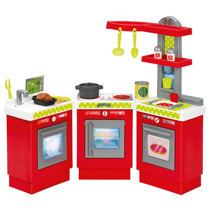 Ecoiffier 3 részes konyha