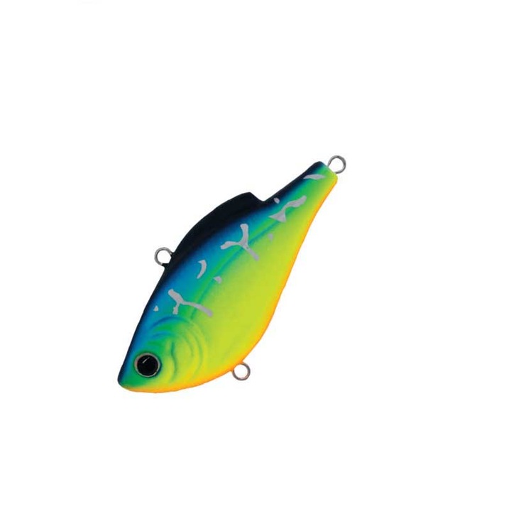 Vobler Damiki Napjaru-60S, 6cm, 10.5gr, Sinking, culoarea Silver Spine Chartreuse