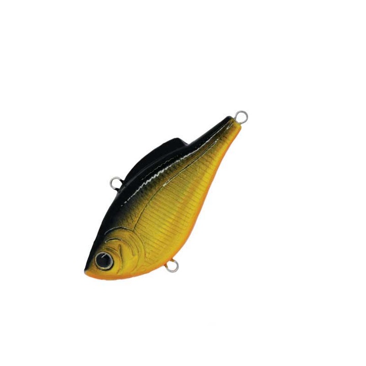 Vobler Damiki Napjaru-60S, 6cm, 28gr, Sinking, culoarea Black Gold Holo