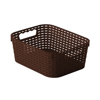 Cos depozitare, Jotta, 28X22X11, 5L, Maro Rattan Cos depozitare, Jotta, 28X22X11, 5L, Maro Rattan