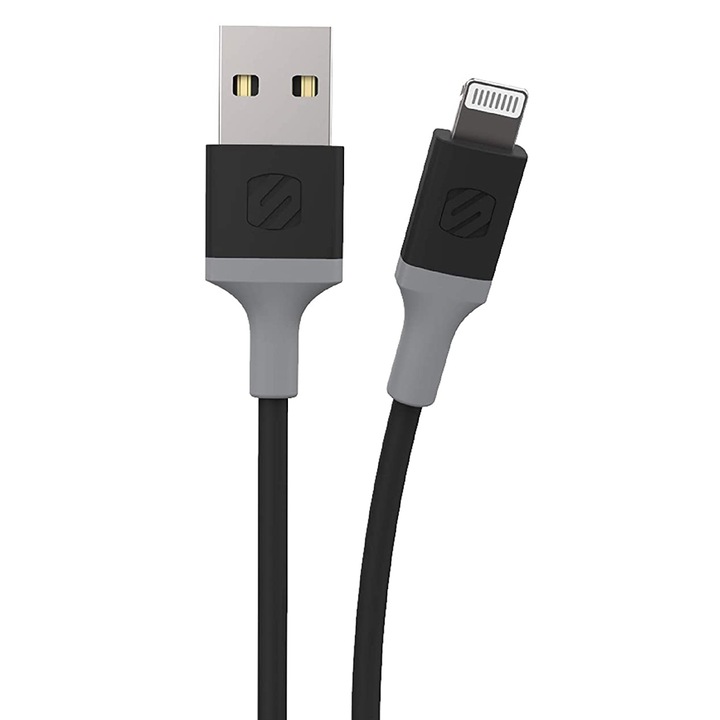 Scosche strikeLINE Lightning MFi adat- és töltőkábel, 1.2m