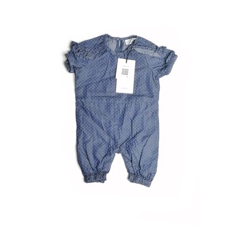 Salopeta bebelusi indigo, Bleumarin, Name it, Marimea 56 Salopeta bebelusi indigo, Bleumarin, Name it, Marimea 56