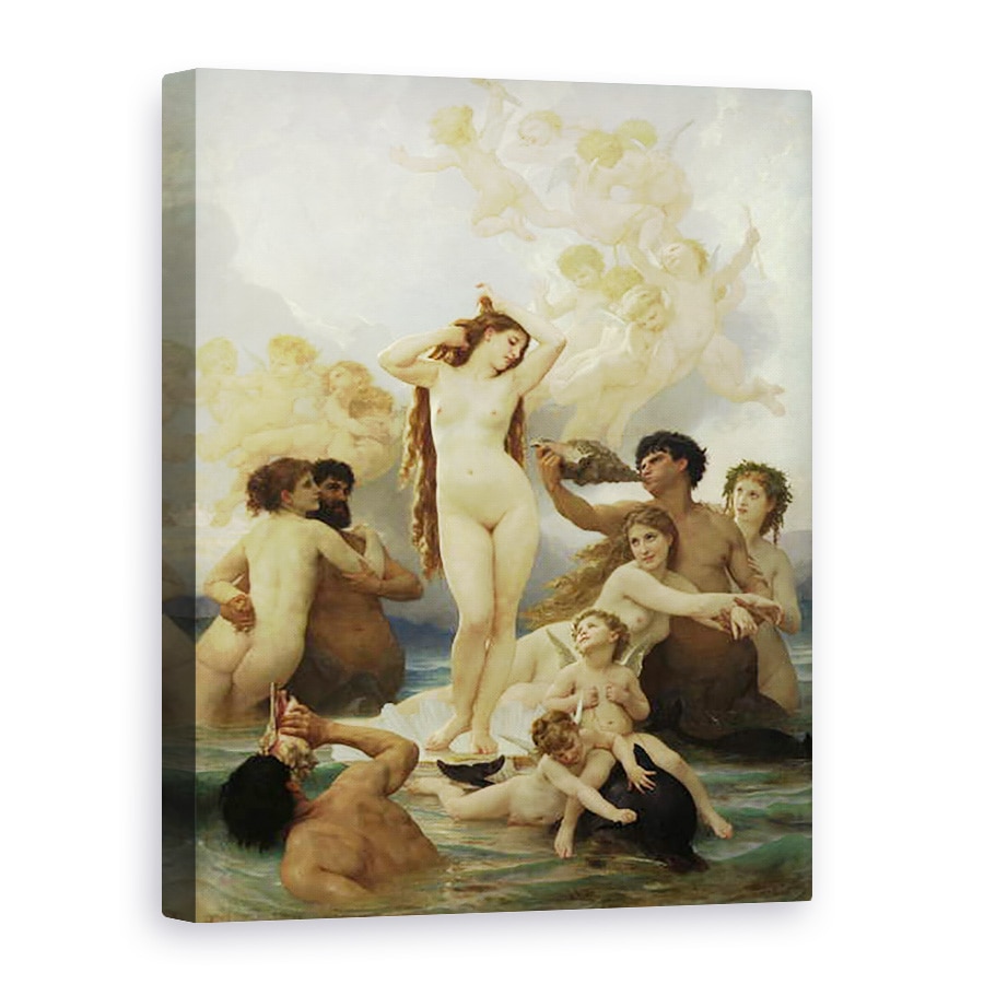 Tablou canvas - William-Adolphe Bouguereau - Nasterea lui Venus, 50 x 70 cm