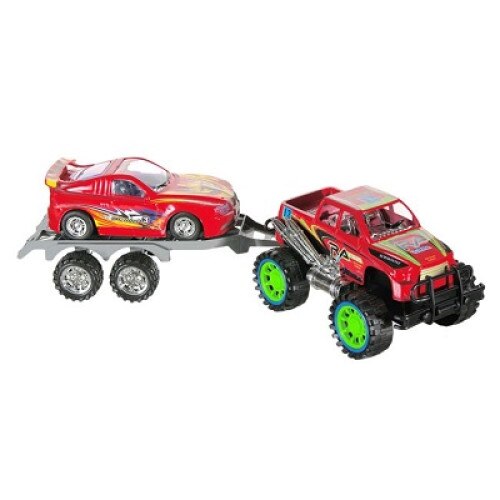 Masina off-road , cu motor cu frictiune