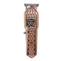 aparat de tuns profesional geemy gm-6255  carcasa metal  fara fir  4 distantiere  rose gold imagen 58_0_
0