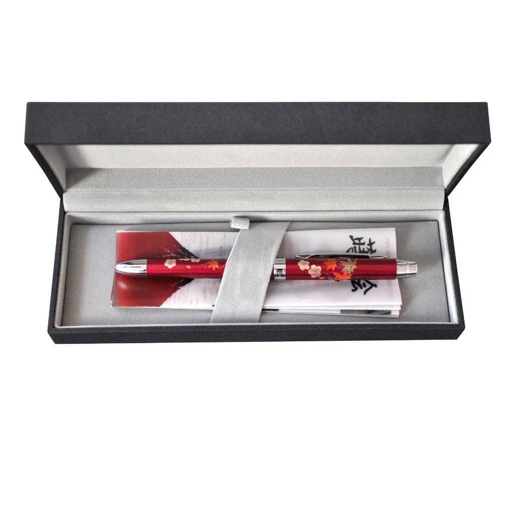 Pix multifunctional de lux PENAC Maki-E - Aki & Haru, corp bordeaux