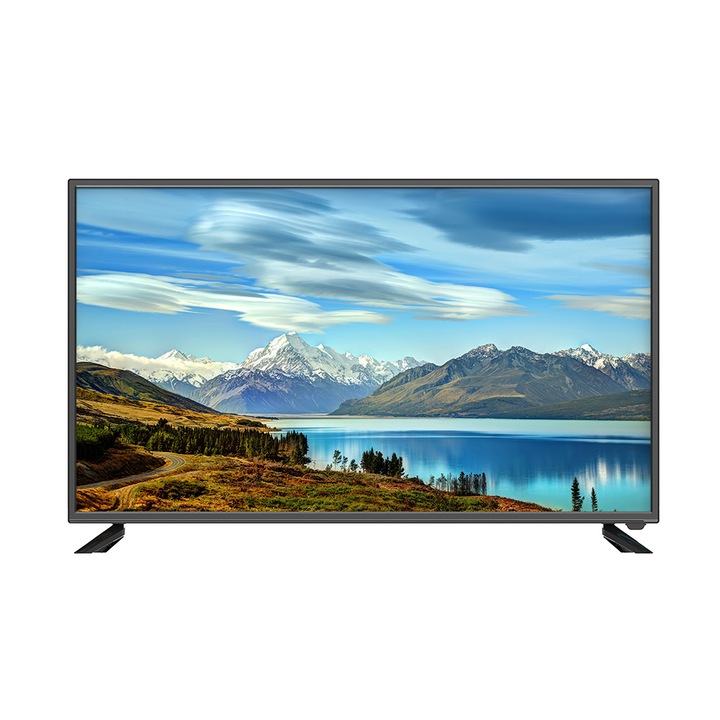 Televizor smart Rancore, 43 "FULL HD LED TV, 109 cm, Negru, Clasa A