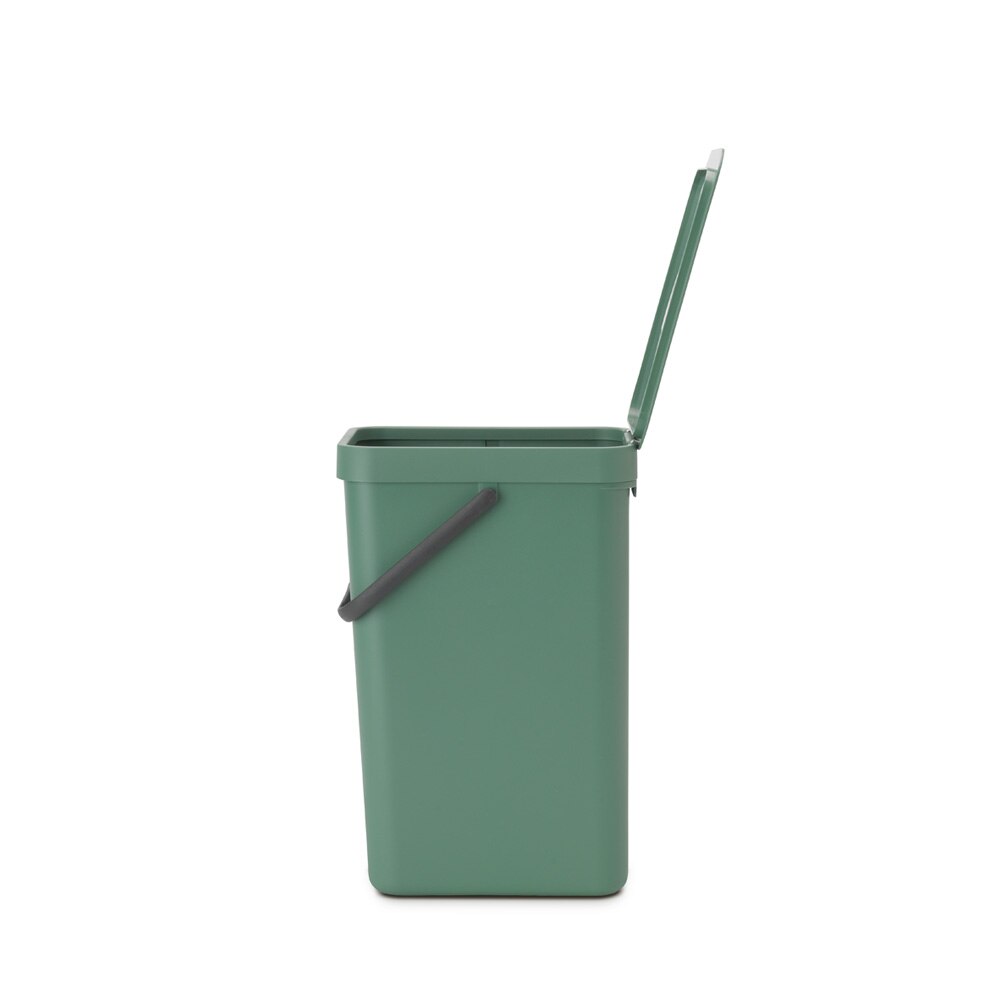 Кош за смет Brabantia Sort&Go 16L, Fir Green, Зелен eMAG.bg