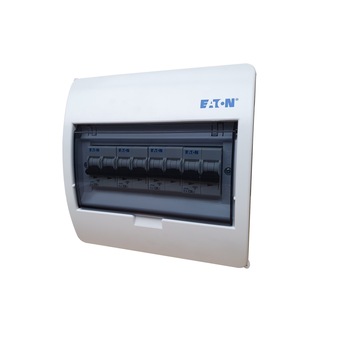 Tablou electric, Eaton, 8 module, montaj aparent, ABS, alb Tablou electric, Eaton, 8 module, montaj aparent, ABS, alb