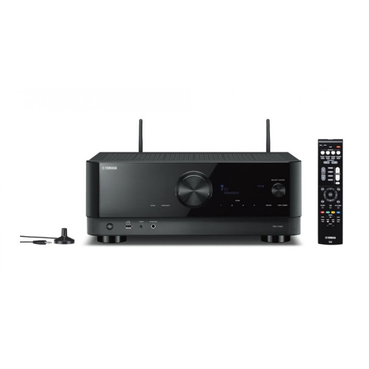 Приемник 5.2 canale Yamaha RX-V4A, 8K/4K, Dolby True HD, DTS-HD, CINEMA DSP 3D, безжичен съраунд