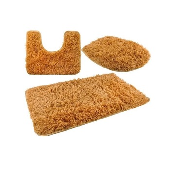 Set 3 covorase de baie, maro Set 3 covorase de baie, maro