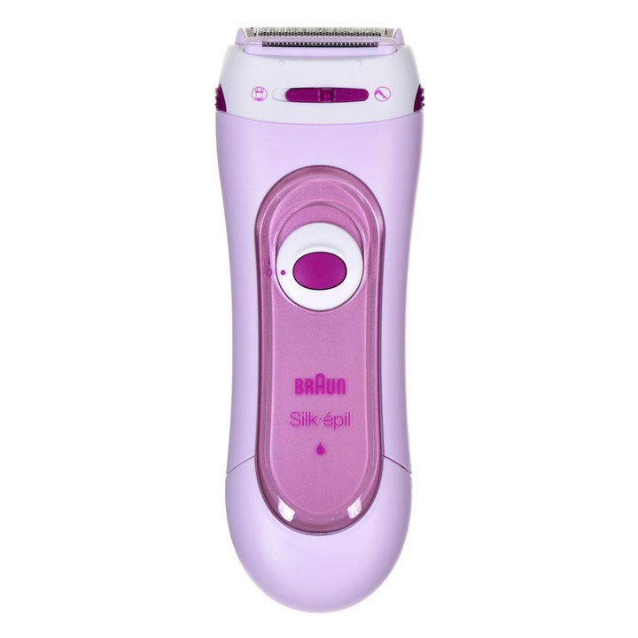 Braun LS 5360 3 az 1-ben, trimmer és hámlasztó rózsaszín női borotva