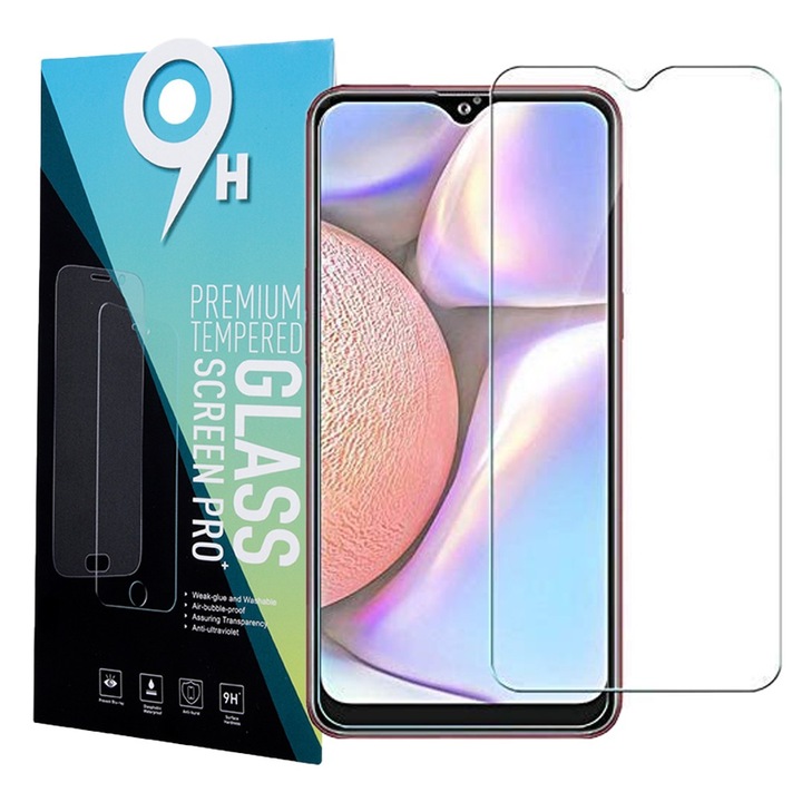 Xiaomi Redmi 10A / Redmi 9A / 9AT / 9i / 9C kompatibilis üvegfólia, előlapi, edzett, 9H, 0.3mm