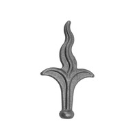 varf din otel pentru garduri si porti din fier forjat 120mm x 63mm baza 18mm model 4005018 imagen 25_0_
0