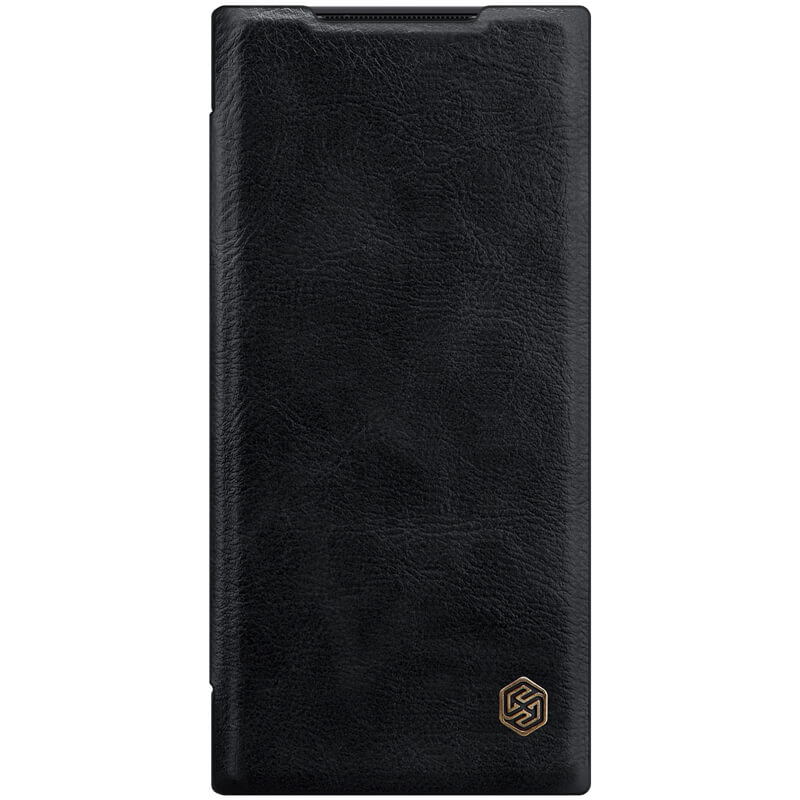 Husa tip carte Nillkin Qin pentru Samsung Galaxy Note 20 Ultra, negru