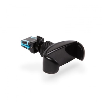 Suport de telefon cu fixare in grilajul de aerisire, Dimensiuni 65 x 31 x 94 mm Material plastic, cauciuc Culoare Negru Suport de telefon cu fixare in grilajul de aerisire, Dimensiuni 65 x 31 x 94 mm Material plastic, cauciuc Culoare Negru