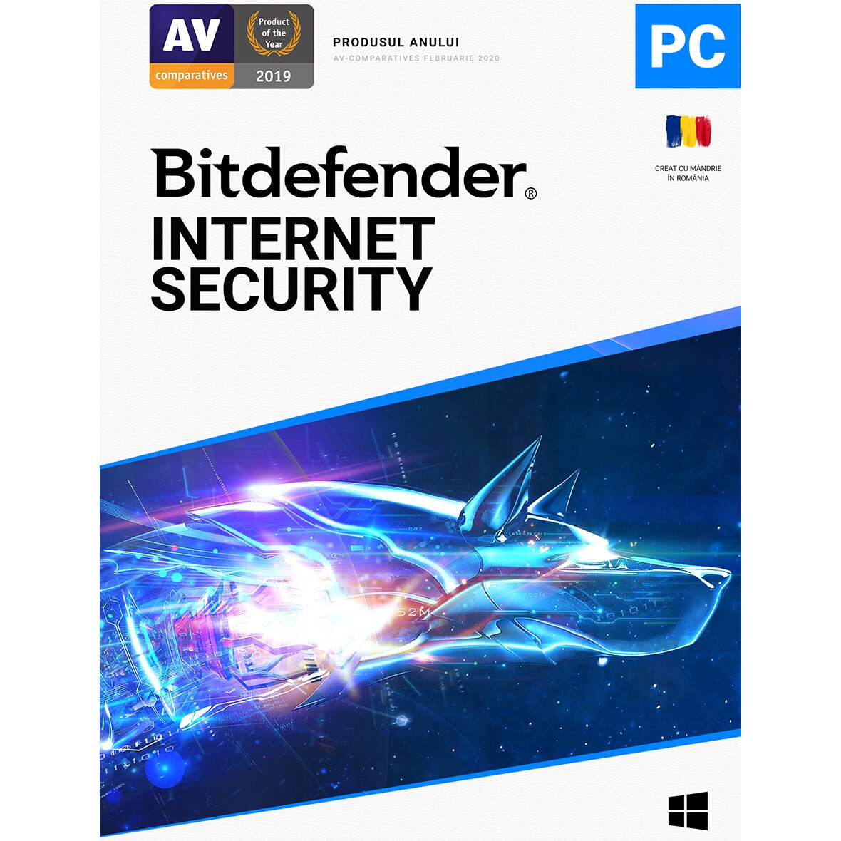 Bitdefender Internet Security, 1 an, 5 dispozitive, licenta retail