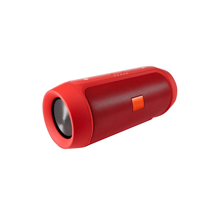 Selling Depot Charge2+ Bluetooth hangszóró, PowerBank funkció, CardSD foglalat, USB, AUX, piros