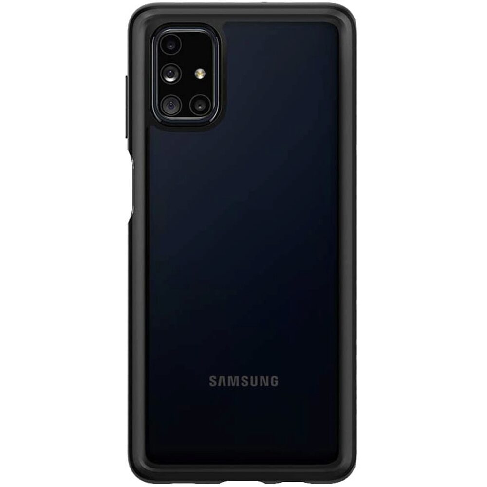 Husa Antisoc Spigen Ultra Hybrid pentru Samsung Galaxy M51, Negru Mat