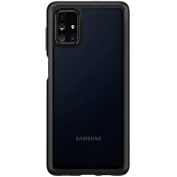 Husa Antisoc Spigen Ultra Hybrid pentru Samsung Galaxy M51, Negru Mat Husa Antisoc Spigen Ultra Hybrid pentru Samsung Galaxy M51, Negru Mat
