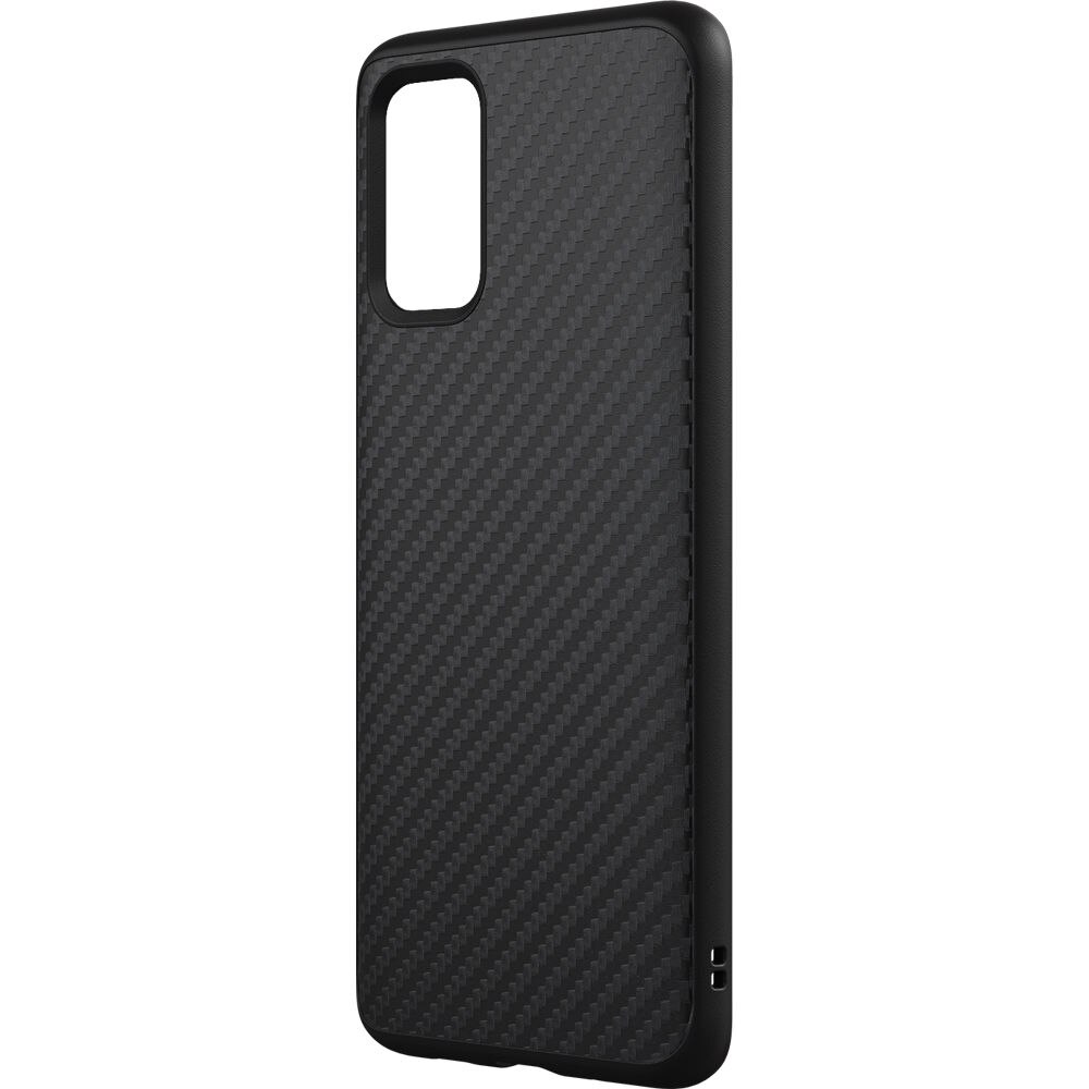 Husa Cover din Silicon Huawei P40, Carbon Fiber, negru