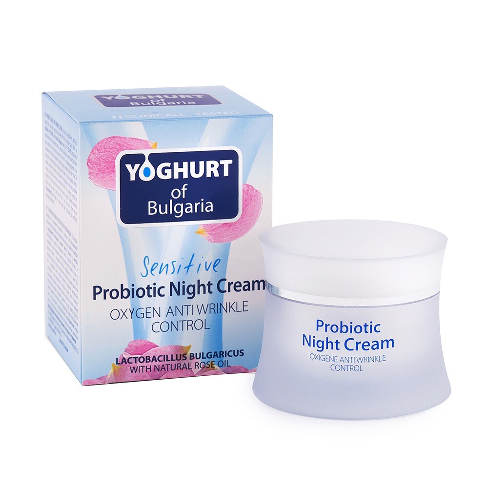 Crema antirid de noapte Iaurtul Bulgariei, 50 ml
