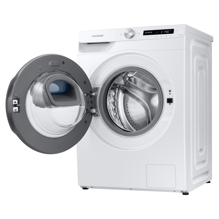 Masina de spalat rufe cu incarcare frontala, Samsung WW70T552DAW/S6, 7 kg, 1200 rpm, clasa energetica B, alb