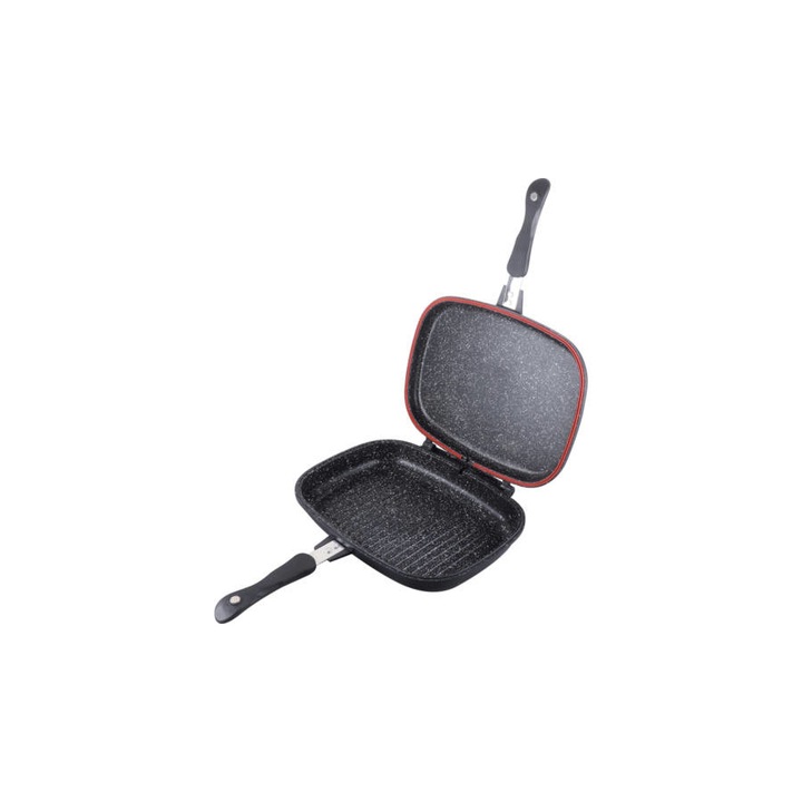 Грил тиган Berlinger Haus, Двоен, Мраморно покритие, 32 см